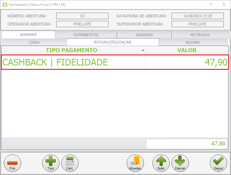 1 - Fechamento de caixa Cashback.png